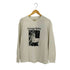 ヴァイナルアーカイブ VAINL ARCHIVE Arran Gregory Geoglyphs LS Tee アレングレゴリー グラフィックデザイン 両面プリント クルーネック長袖Tシャツ カットソー メンズ  M